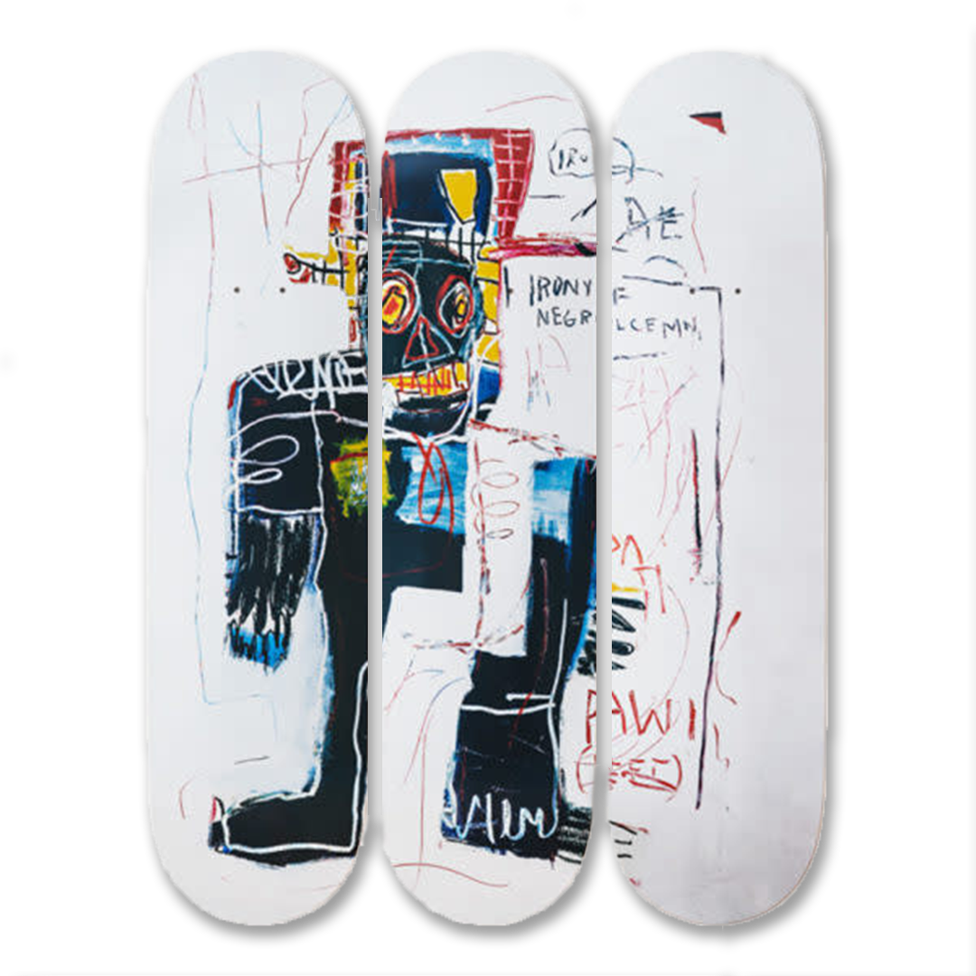 Jean-Michel Basquiat Robot Skateboard - The Skateroom — Ze Art Gallery